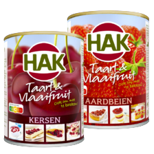 Hak taart & vlaaifruit